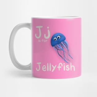 J is for Jellyfish Mug